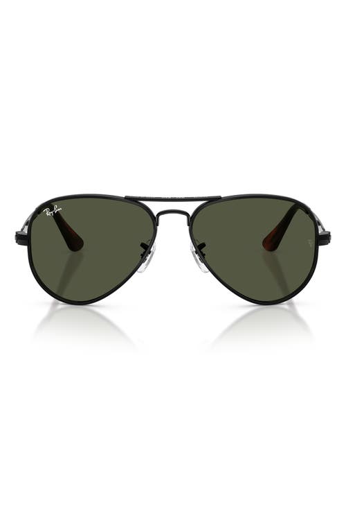 Ray Ban Ray-ban 58mm Aviator Max Polarized Sunglasses In Black
