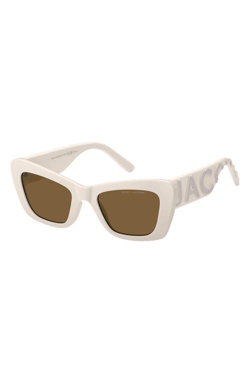 Marc Jacobs 52mm Cat Eye Sunglasses In Neutral