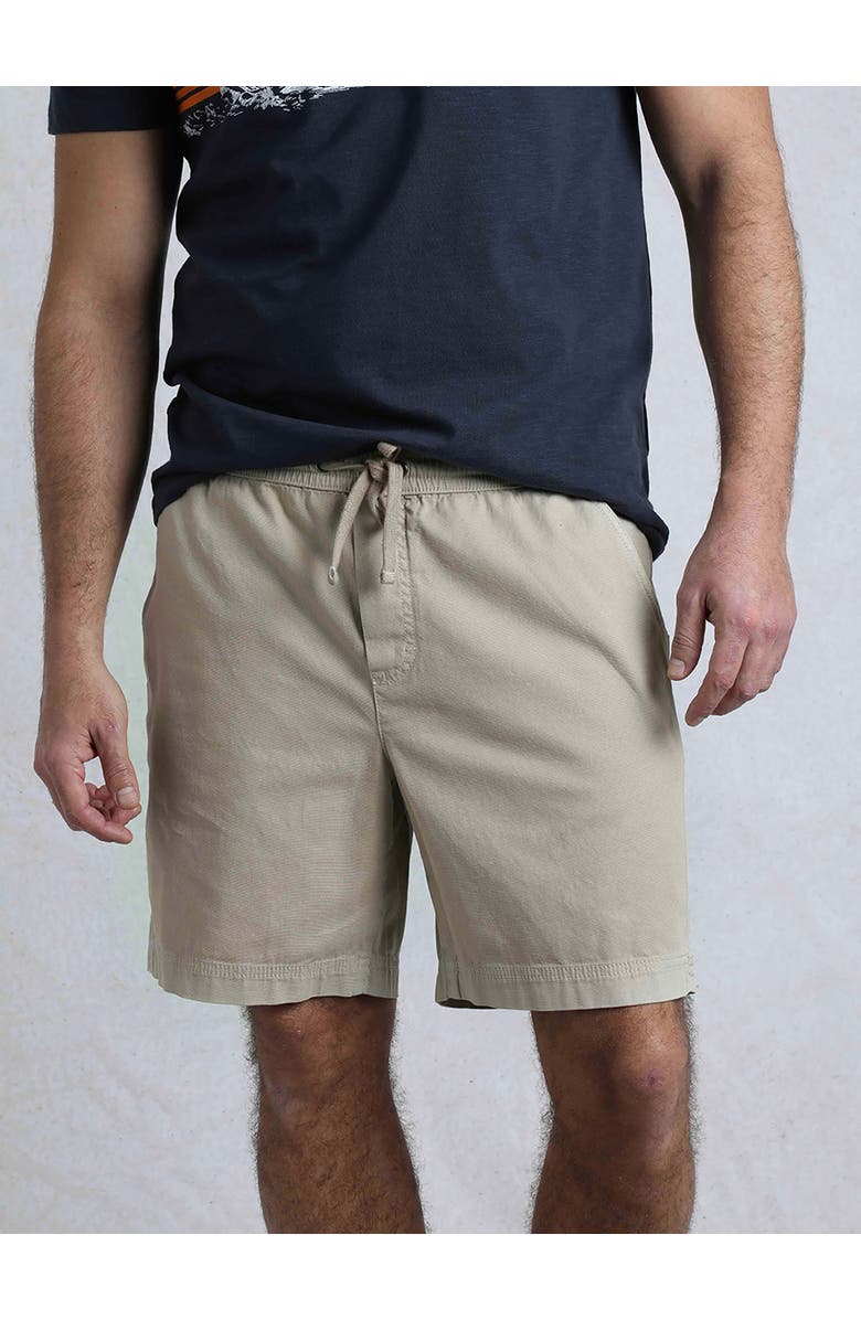 Weird Fish Weston Relaxed Canvas Shorts, Alternate, color, Flint Stone
