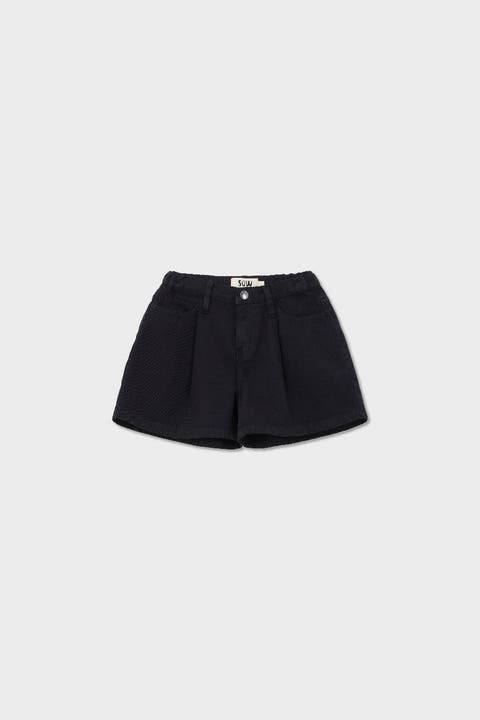 Organic Cotton Balloon Denim Short