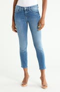 L'AGENCE Frankie Low Rise Crop Skinny Jeans