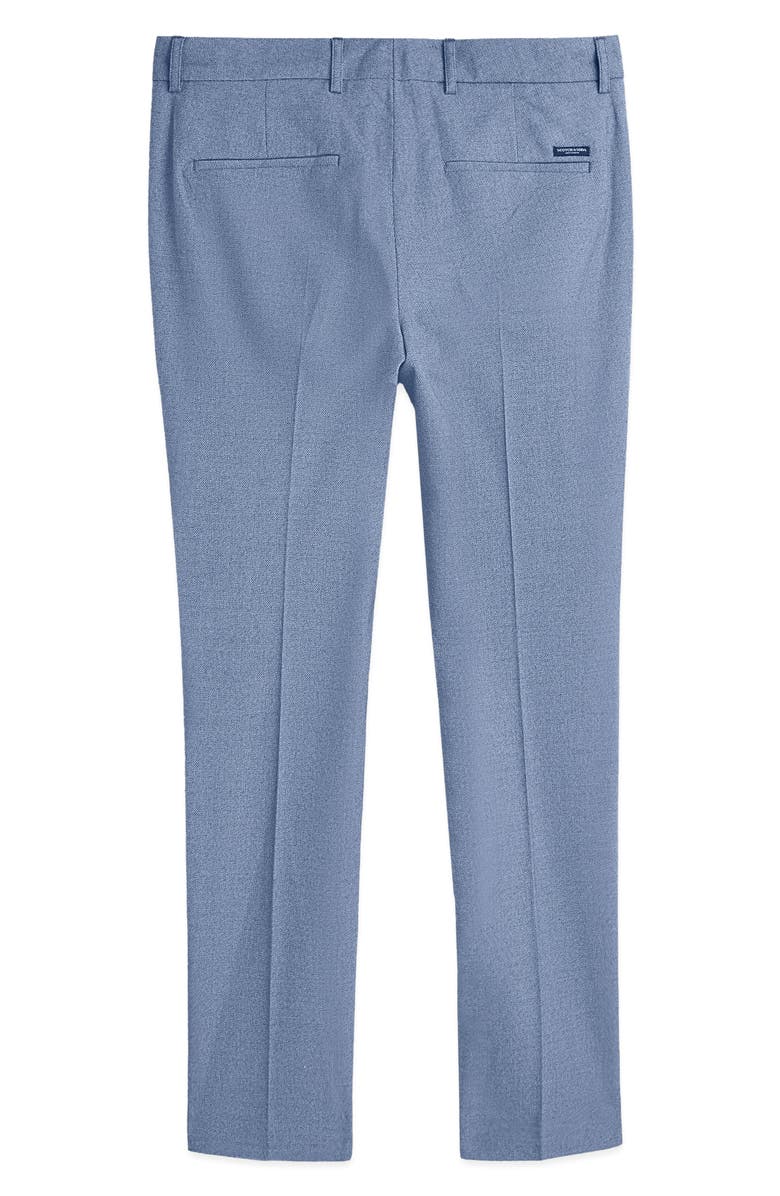 Scotch & Soda Mott Structured Superslim Fit Flat Front Chinos, Alternate, color, Pageant Blue