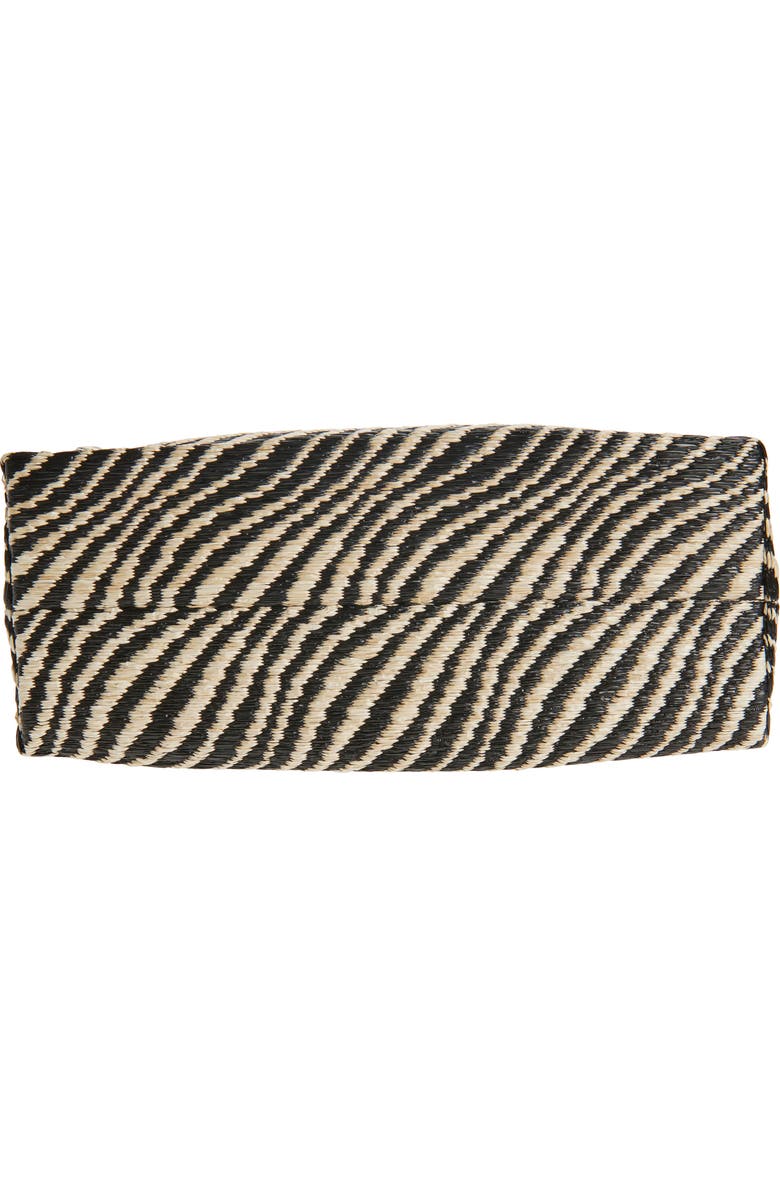 Marni Small Logo Basket Bag, Alternate, color, 00N99 Black