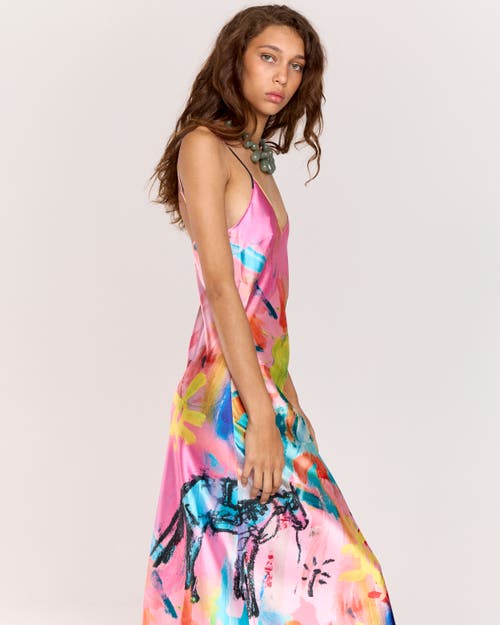 Romy Rodeo Slip Dress In Rodeo