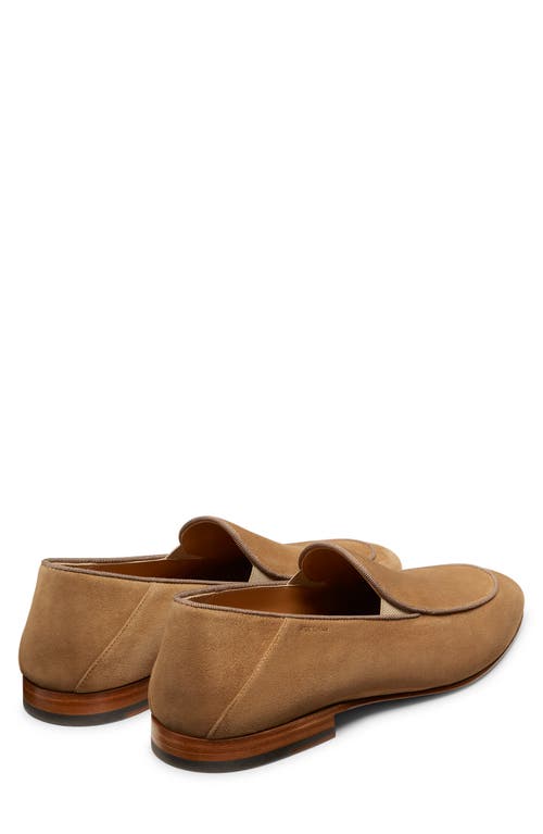 Stuart Weitzman Briggs Loafer In Camel Tan