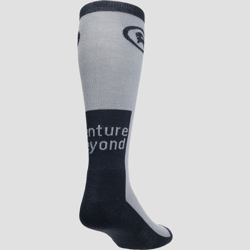 Backcountry Venture Beyond Merino Blend Ski Sock In Gray