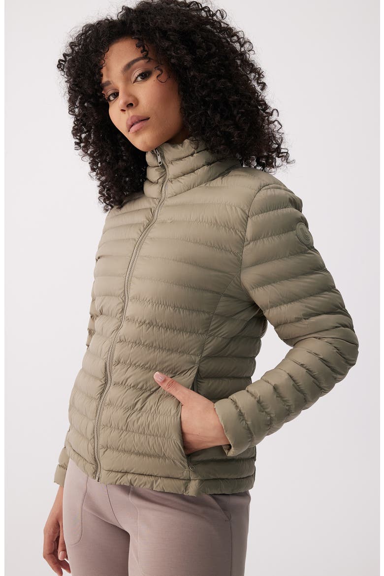 Emilie Puffer Jacket, Alternate, color, HAZEL