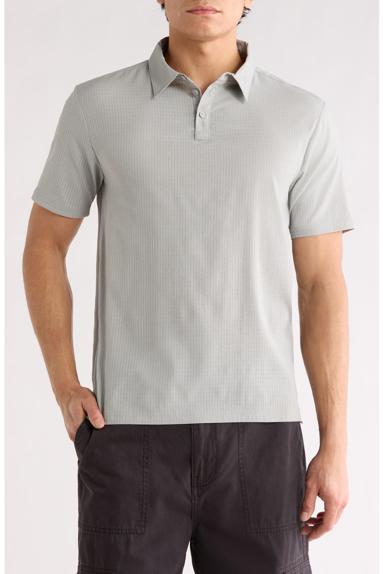 Bless Up Polo Shirt, Main, color, GREY