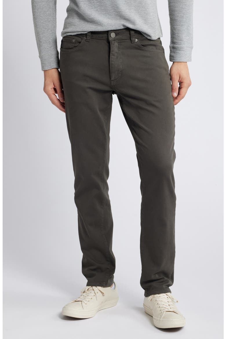 Nick DL Ultimate Knit Slim Pants, Main, color, DARK GREY ULTIMATE KNIT