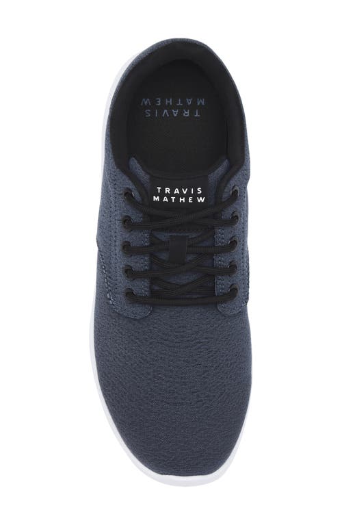 Travismathew The Daily Ii Woven Sneaker In Blue