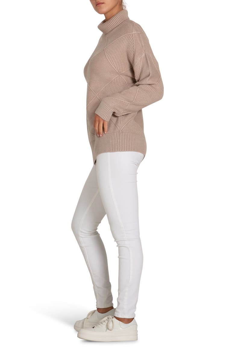 Belle 
Bloom The Academy Turtleneck Jumper, Alternate, color, Oat