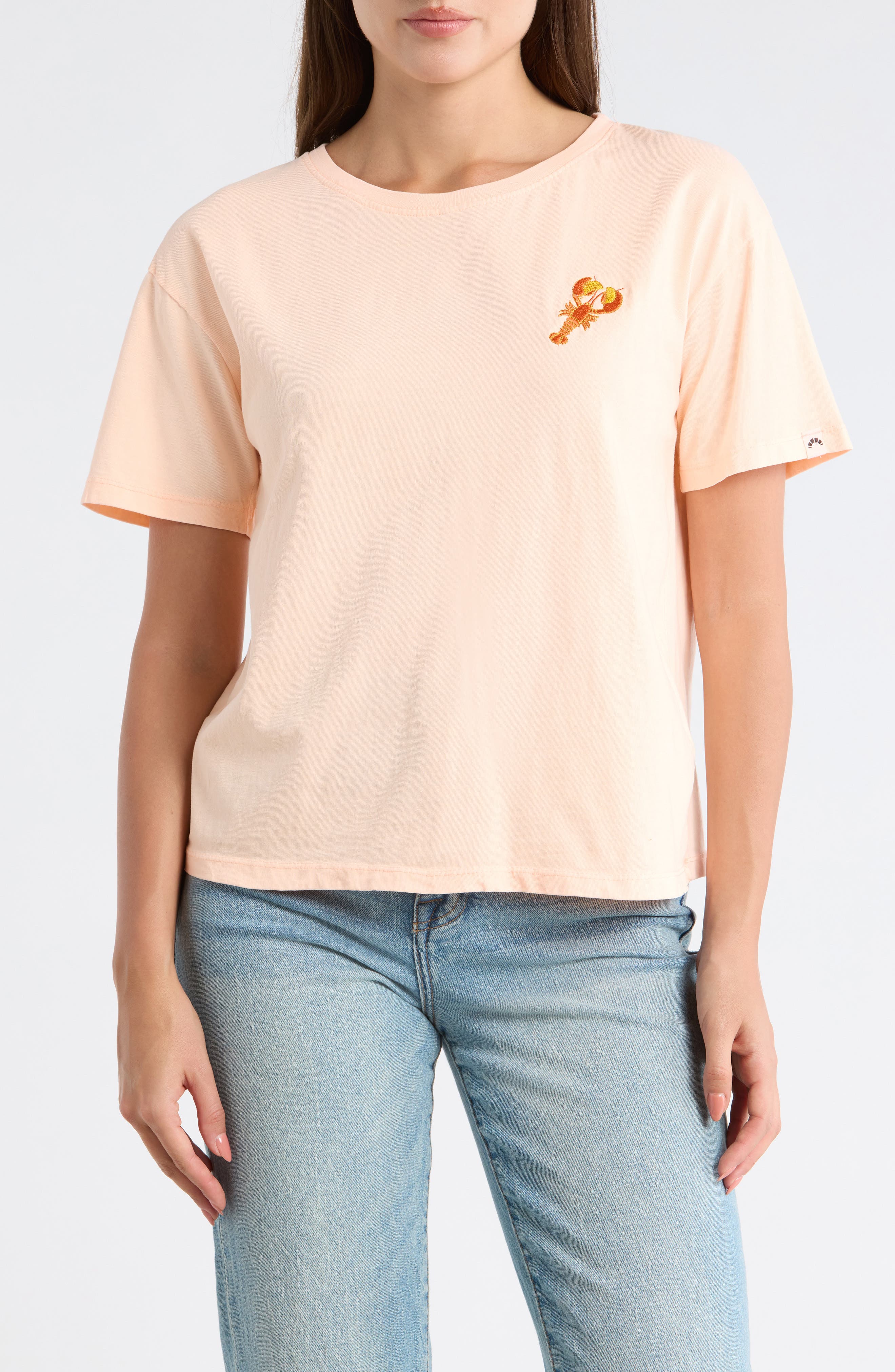 Toni Boxy Cotton Crop Tee - image 3