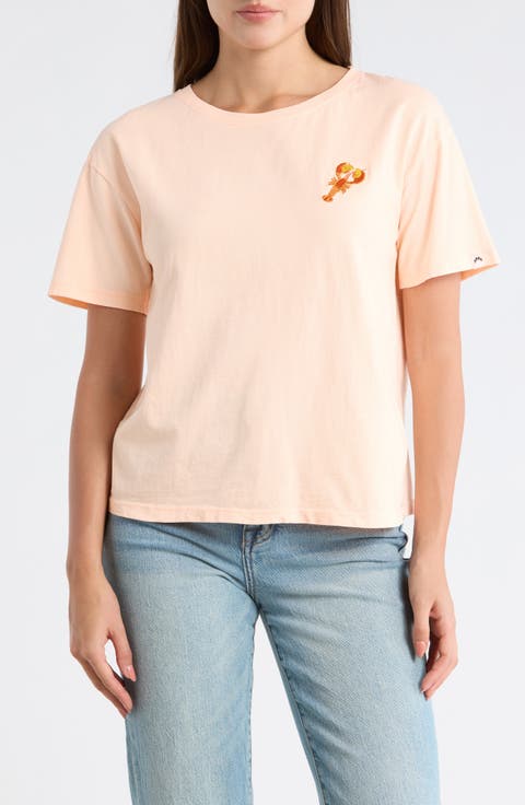 Toni Boxy Cotton Crop Tee
