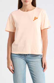 C & C California Toni Boxy Cotton Crop Tee