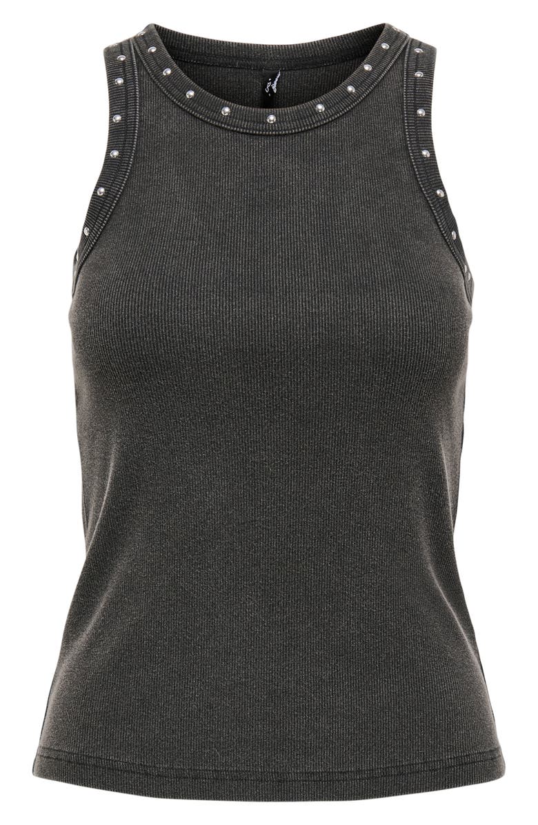 Only Fanja Sleeveless Top, Alternate, color, Black Detail Metal Binding