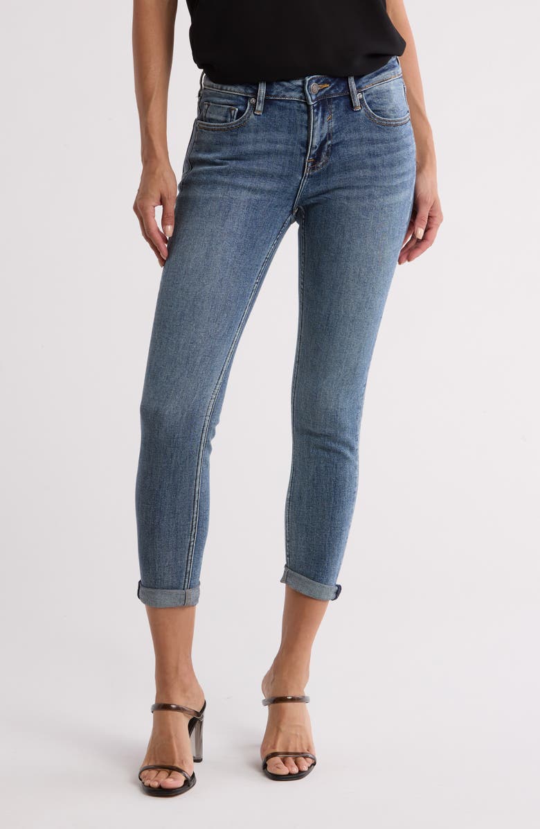 Vigoss Thompson Tomboy Crop Relaxed Skinny Jeans, Main, color, 