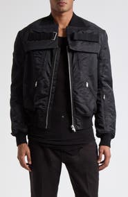 Rick Owens Tower Two-Piece Nylon Bomber Jacket