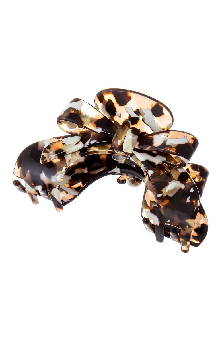 BY ADINA EDEN Large Open Bow Tie Hair Claw Clip, Alternate, color,