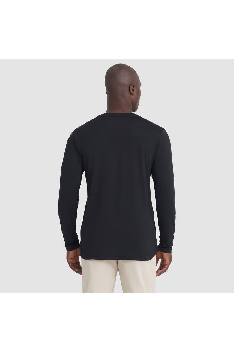 Men's Fanatics Black Boston Bruins Authentic Pro Rink Tech Long Sleeve T-Shirt, Alternate, color, Black