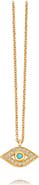 Astley Clarke Evil Eye Biography Pendant Necklace