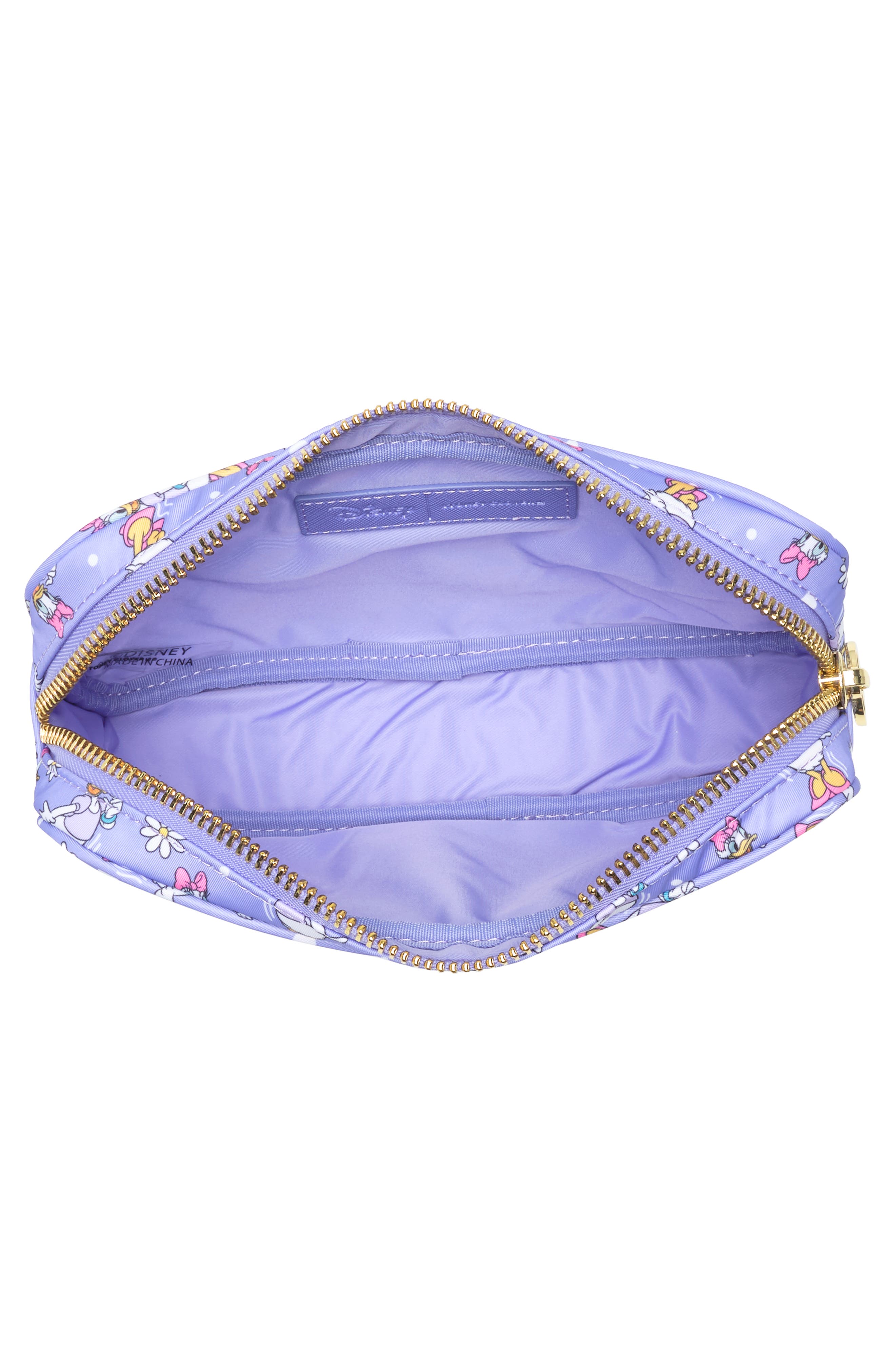 Stoney Clover Lane x Disney Daisy Duck Small Nylon Pouch, Alternate, color, 