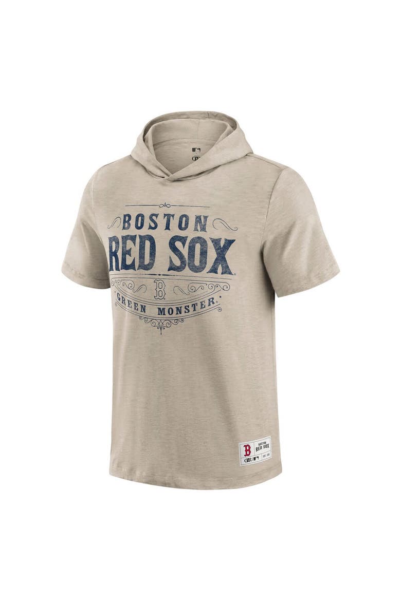 Men's Darius Rucker Collection by Fanatics  Tan Boston Red Sox Hooded T-Shirt, Alternate, color, Tan