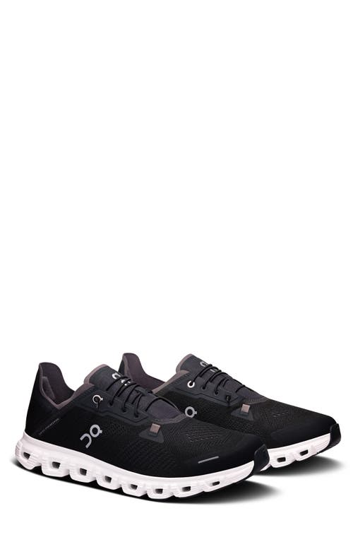On Cloud 6 Running Sneaker In Black/white