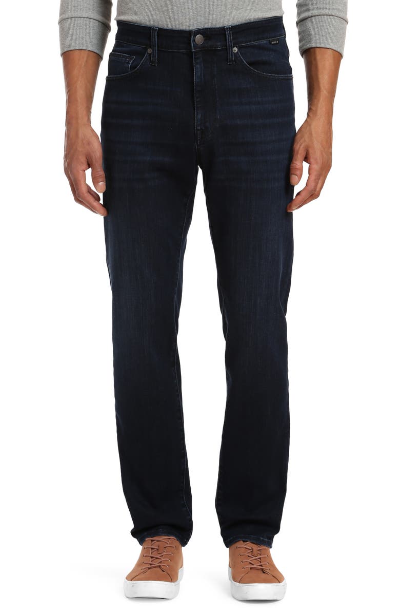 Mavi Jeans Steve Athletic Fit Jeans, Main, color, Dark Ink Supermove