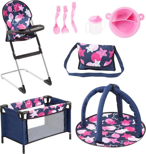 9 In 1 Baby Doll Travel Bed Set