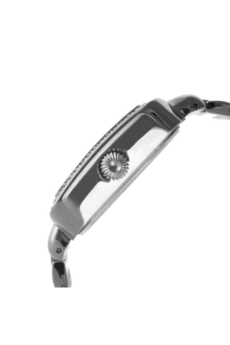 Panther Square Tank Bracelet Watch- 36x30MM, Alternate, color, Silver