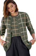 Jessica London Fine Gauge Button Front Cardigan
