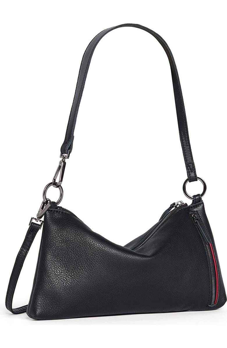 HAMMITT Kyle Shoulder Bag, Alternate, color, Black/ Gunmetal