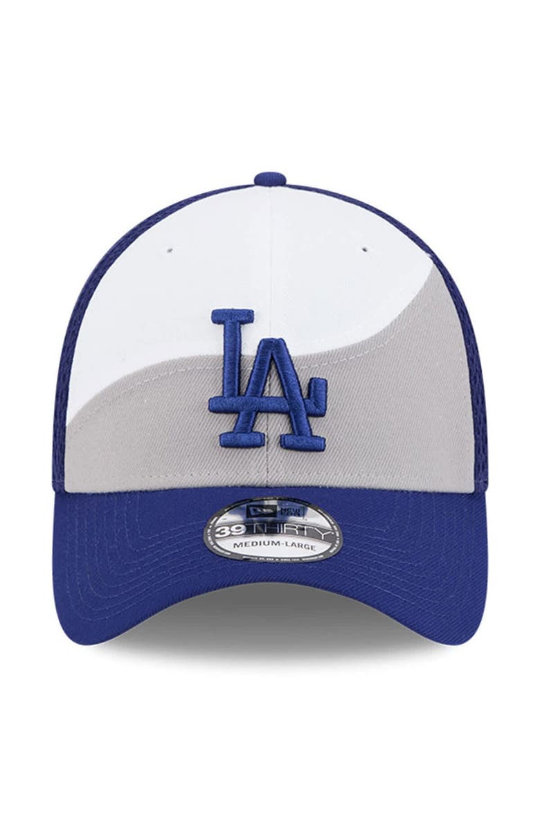 New Era Men's New Era Gray/Royal Los Angeles Dodgers 2025 Spring Training 39THIRTY Flex Hat, Alternate, color, Gray