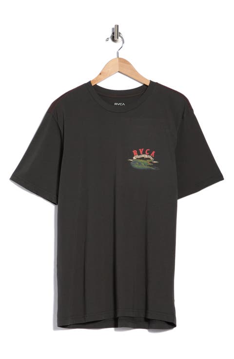 Welcome to RVCA Cotton Graphic T-Shirt