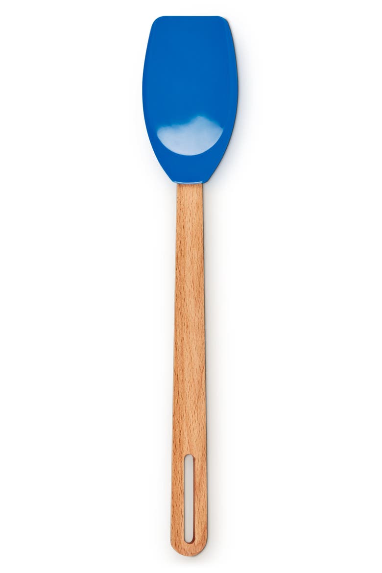 Signature Silicone & Wood Spatula Spoon, Main, color, MARSEILLE