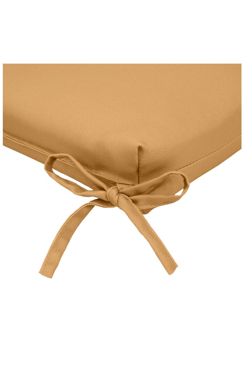 Outdoor One Arm Chair Cushion, Alternate, color, MUSTARD