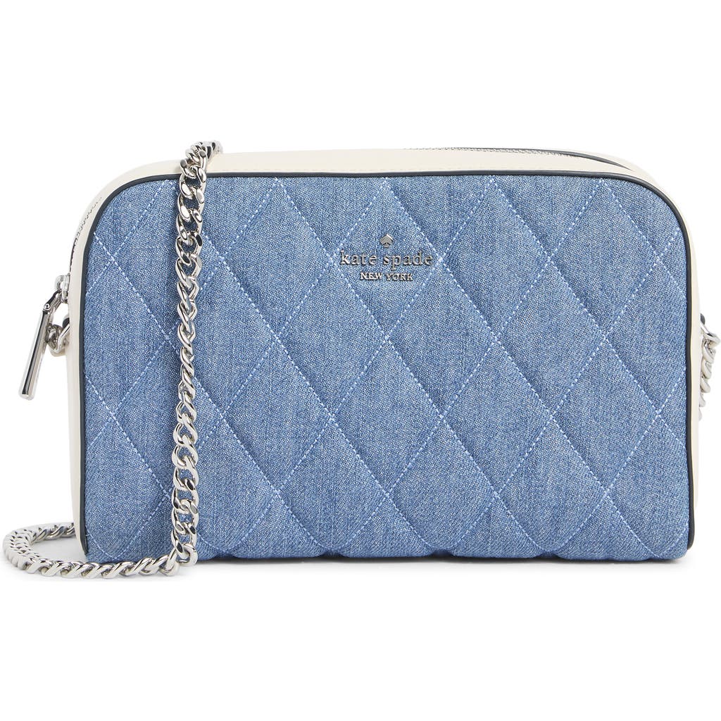 Kate Spade New York Carey Colorblock Denim Mini Camera Bag In Multi