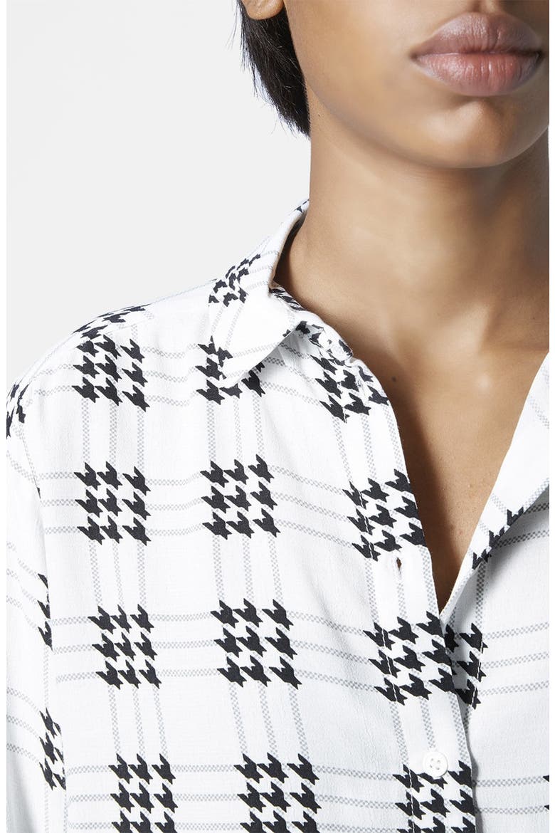 Check Grid Shirt, Alternate, color, CREAM