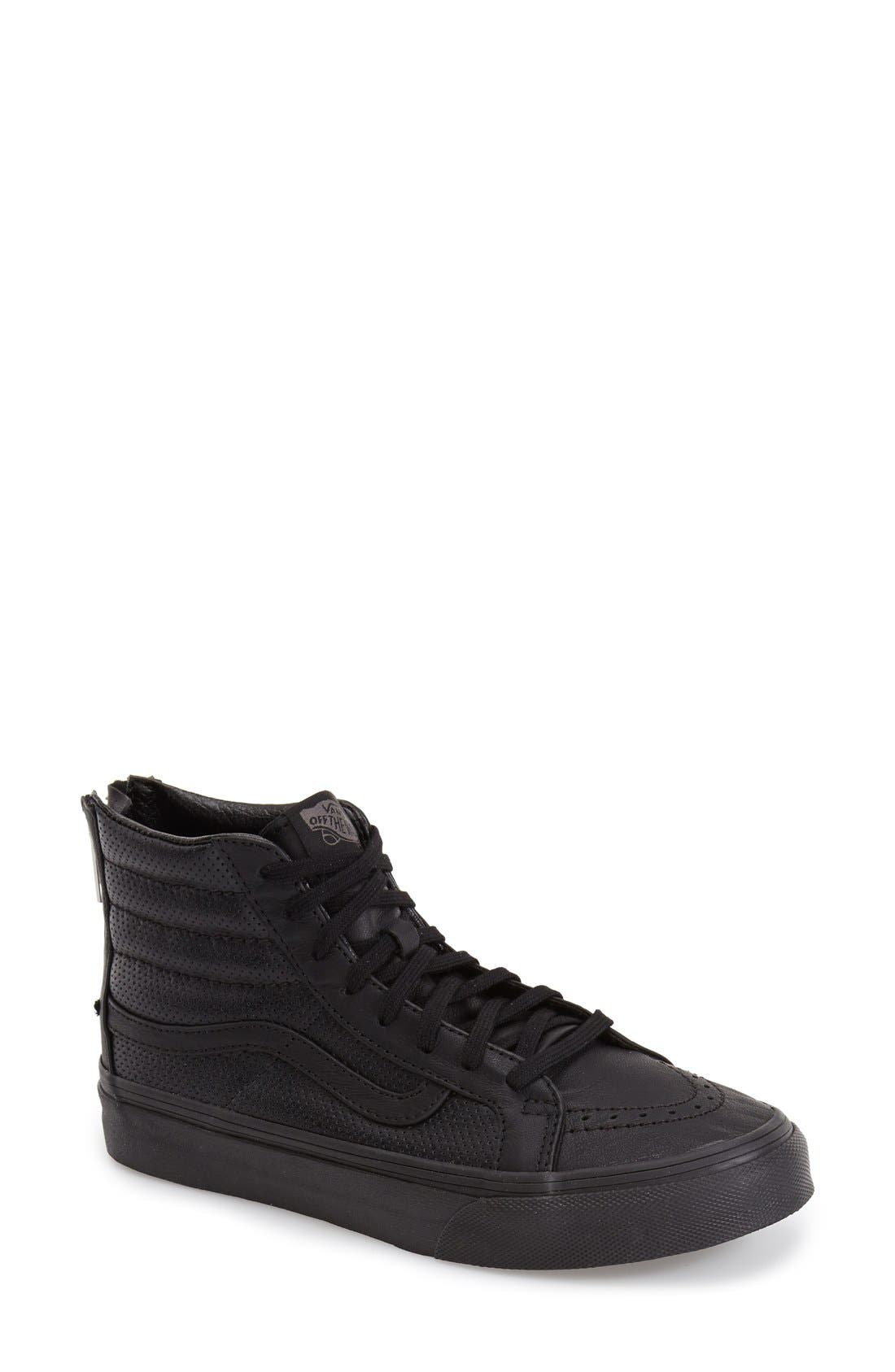 Vans 'Sk8-Hi Slim' Perforated Sneaker, Main, color, 