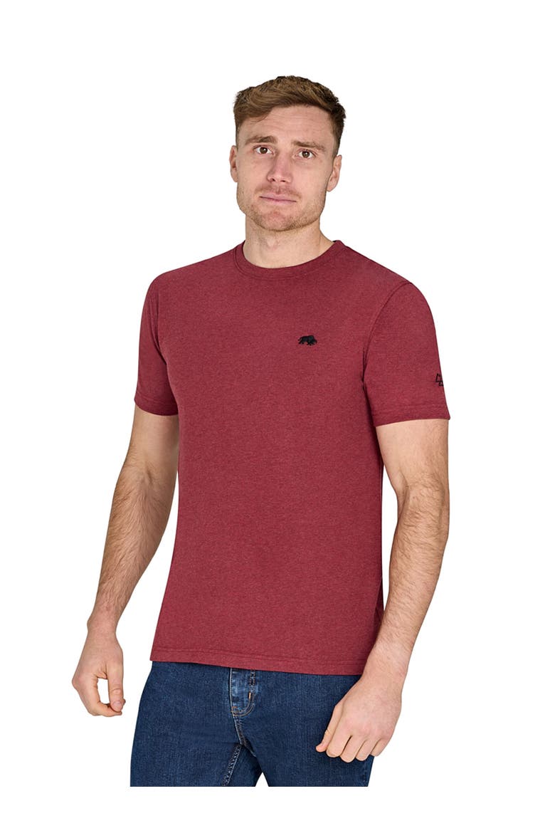 MF Field Back Print T-Shirt, Main, color, Claret