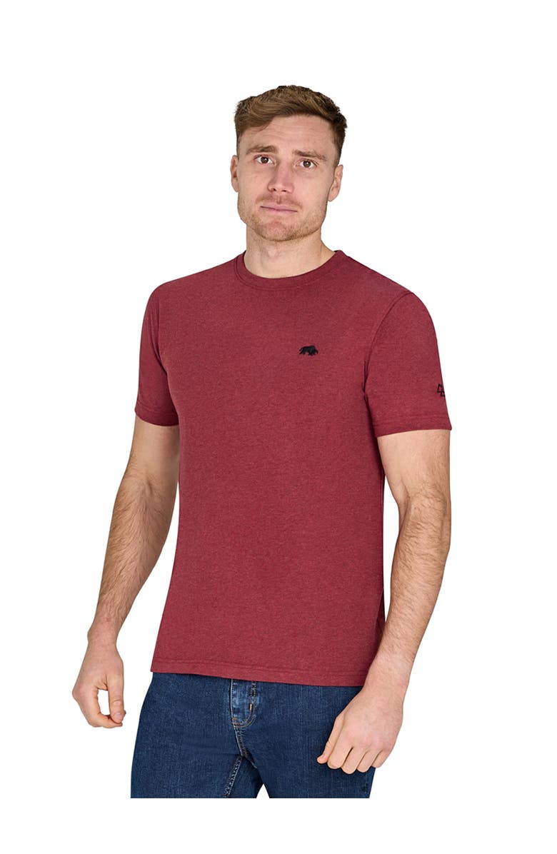 Raging Bull MF Field Back Print T-Shirt, Main, color, Claret