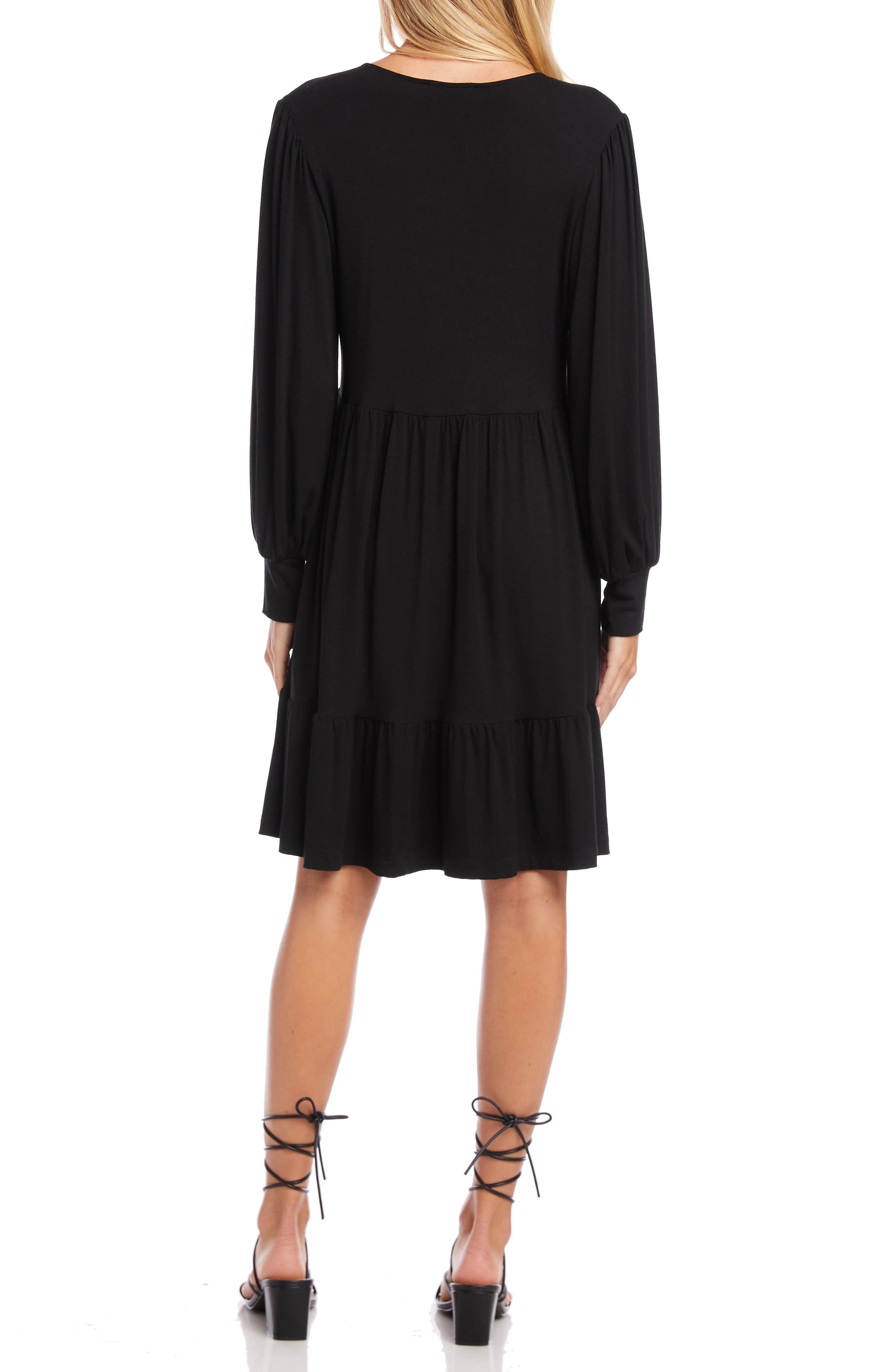 Tiered Long Sleeve Dress - image 2