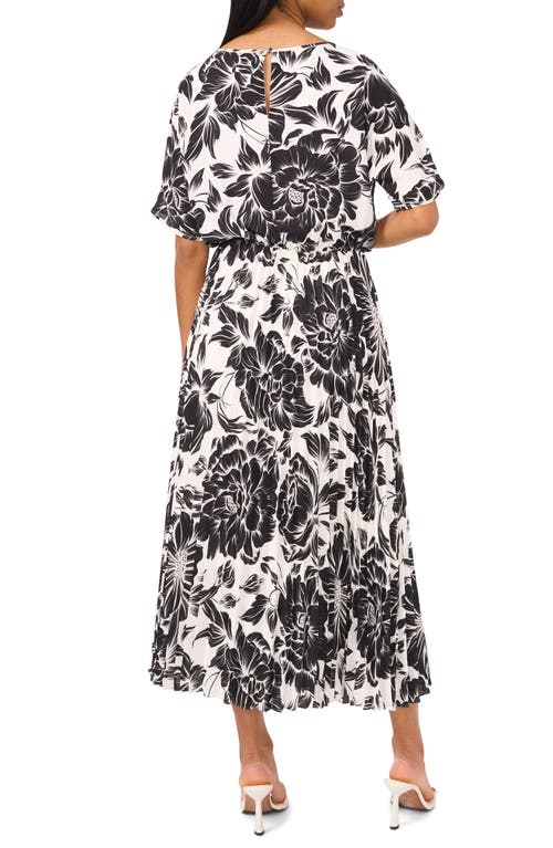 Halogenr Halogen(r) Floral Print Maxi Dress In Lucent White