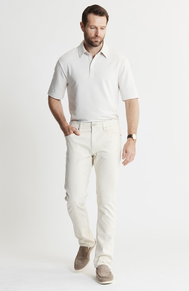 JACHS Bridgehampton Straight Leg Jeans, Alternate, color, Beige