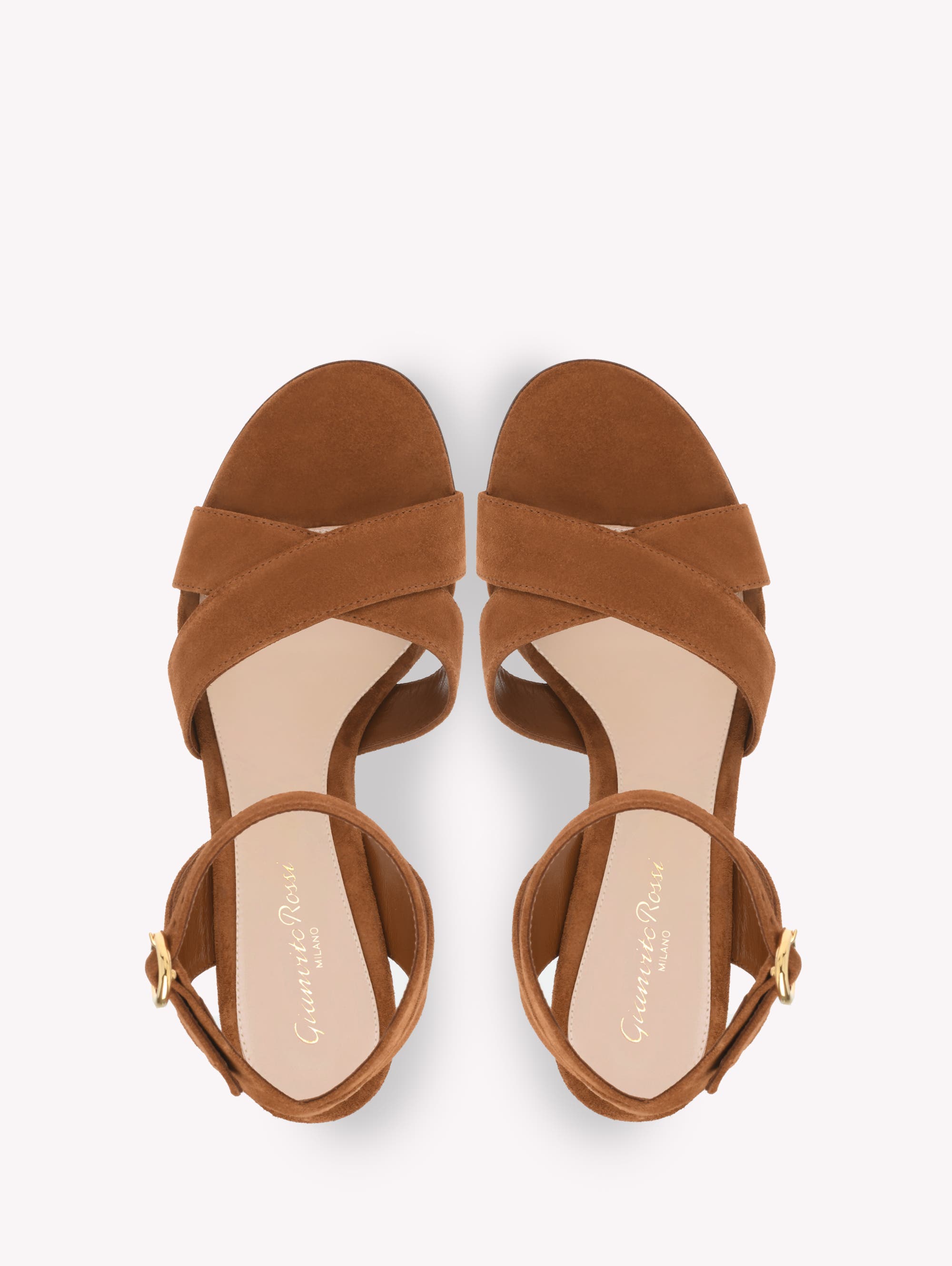 Gianvito Rossi Ines Wedge Sandal, Alternate, color, Brown Suede
