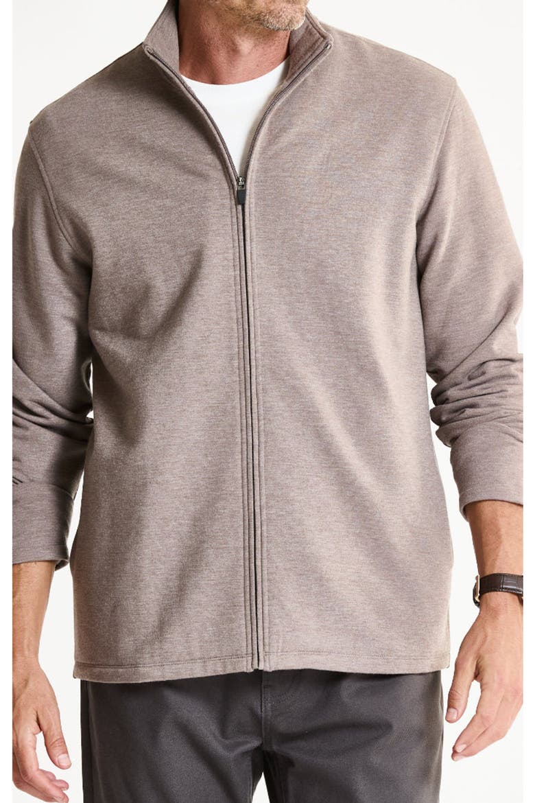 Soft Touch Fleece Full Zip, Alternate, color, OATMEAL