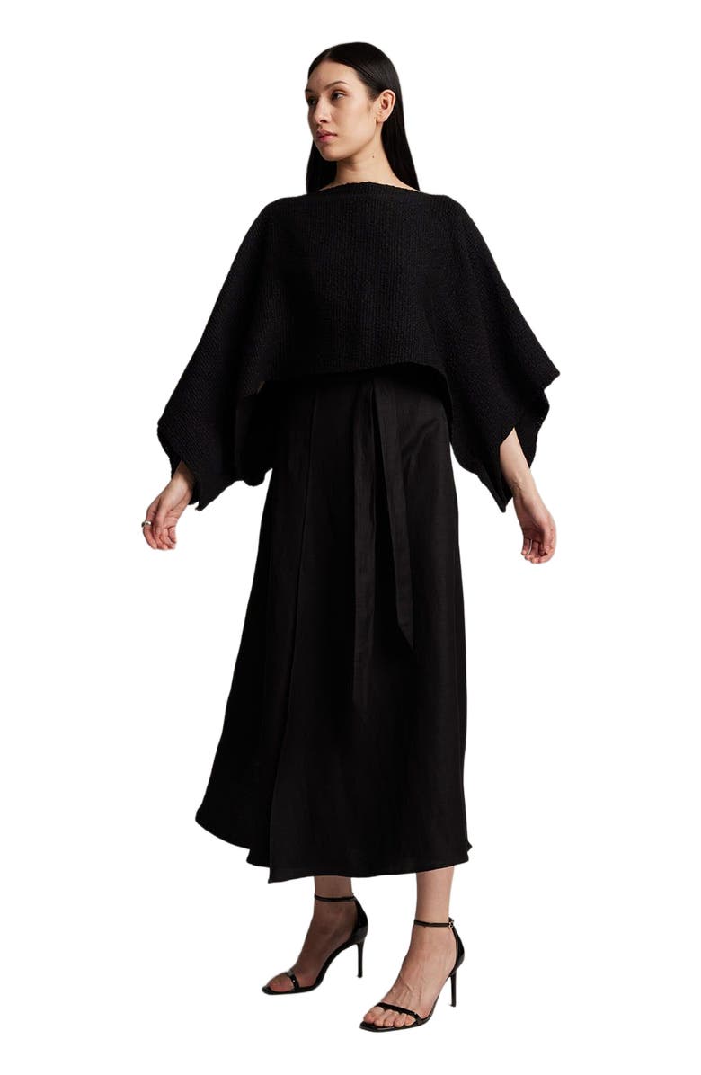 Voz Textured Cotton Crop Top, Alternate, color,