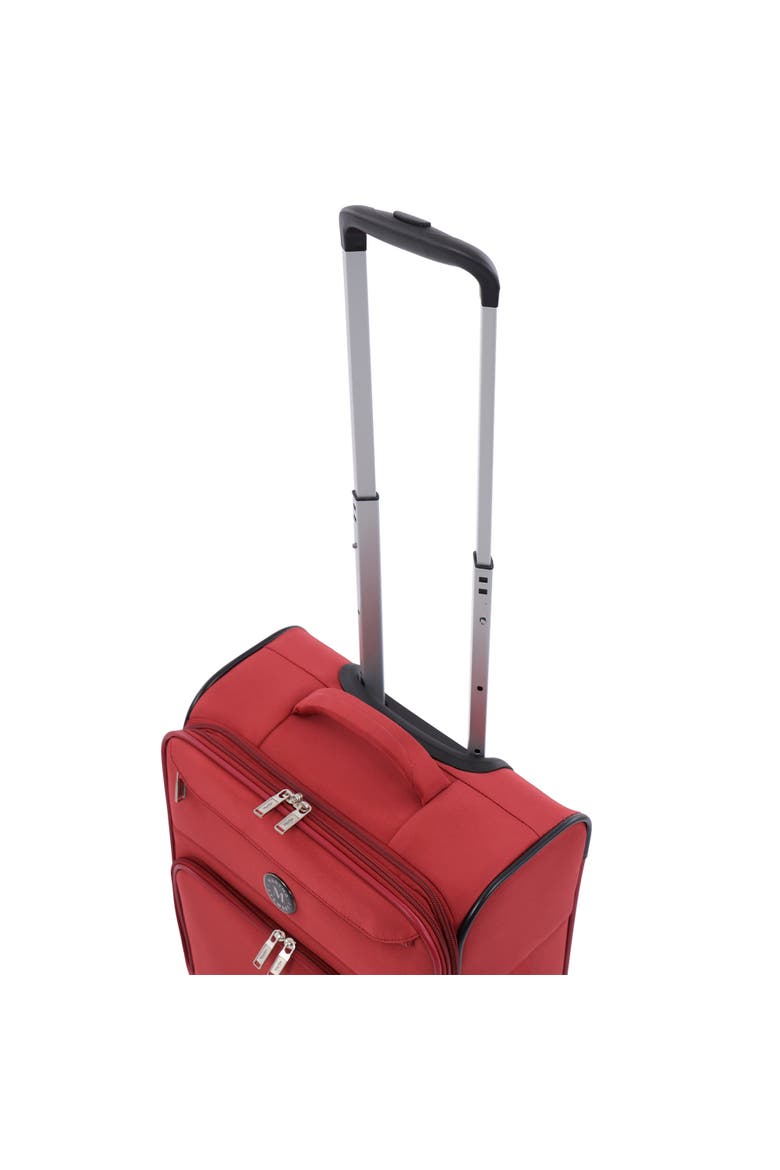 3-Piece Softside Luggage Set - 22" Carry-On, 27" Medium, 31" Large - 8 Spinner Wheels, Expandable Softshell, Alternate, color, TERRA COTTA