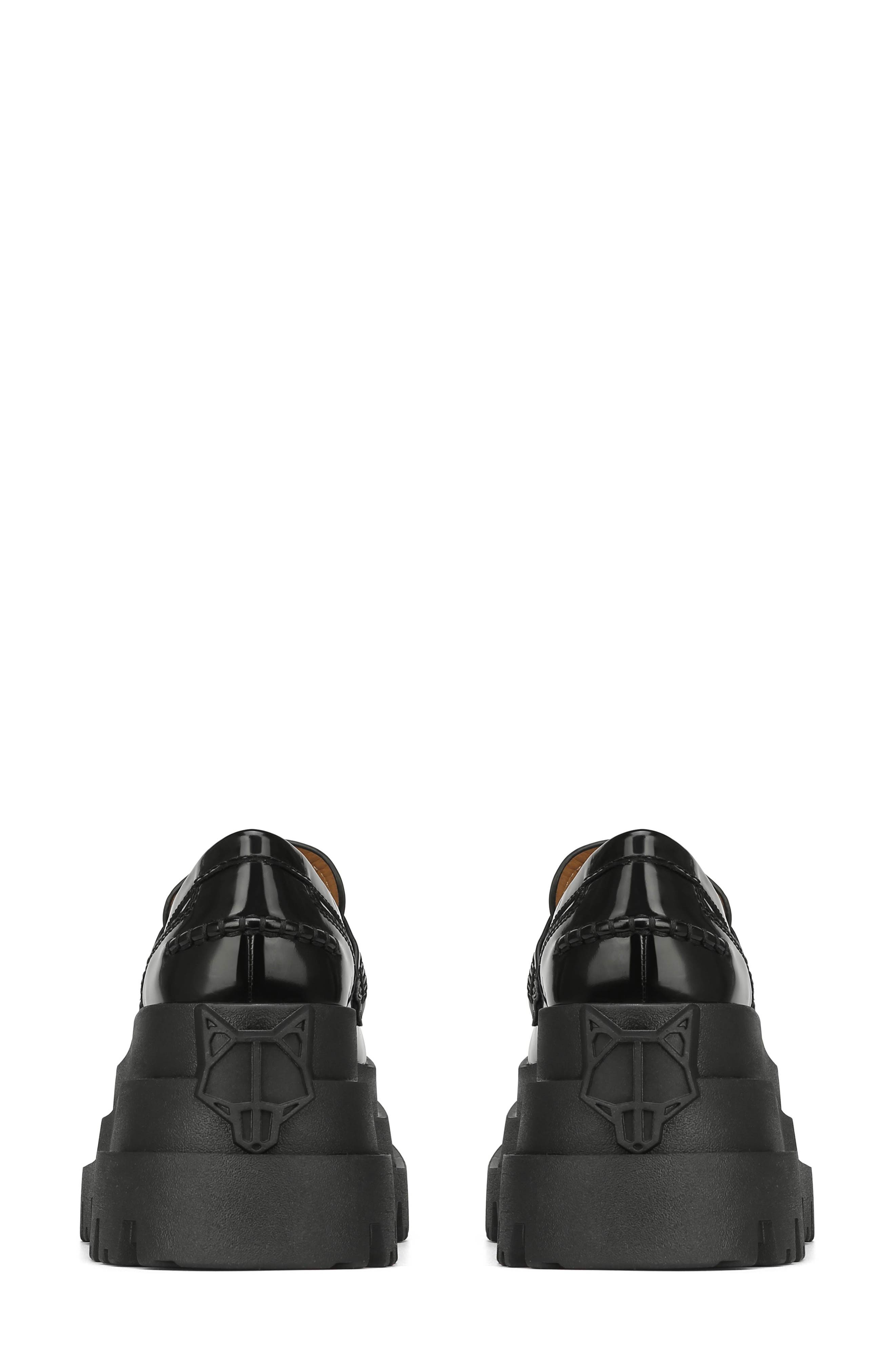 Naked Wolfe Deluxe Black Box Platform Loafer, Alternate, color, 
