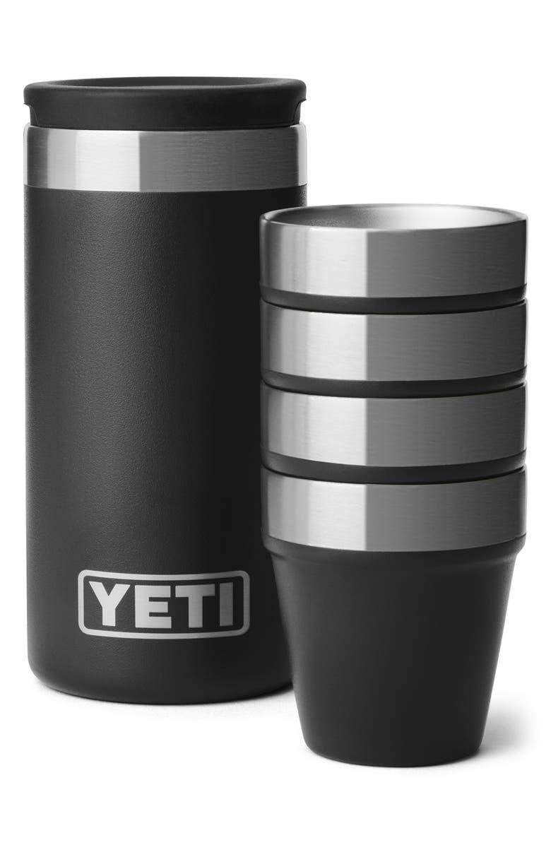 YETI Rambler Set of 4 Shot Glasses & Case, Main, color,